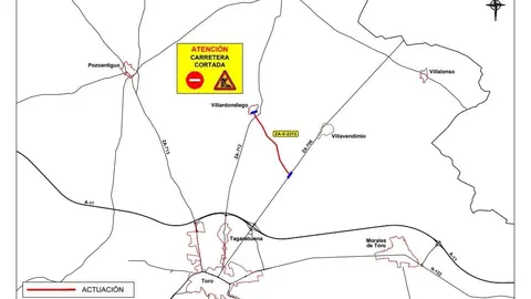 mapa villardondiego corte