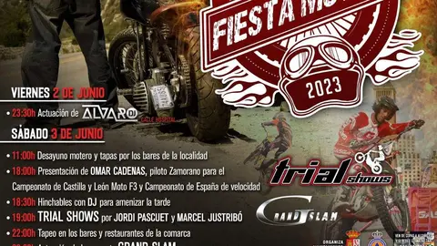 cartel motos Alcañices