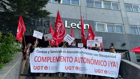 Protesta UGT