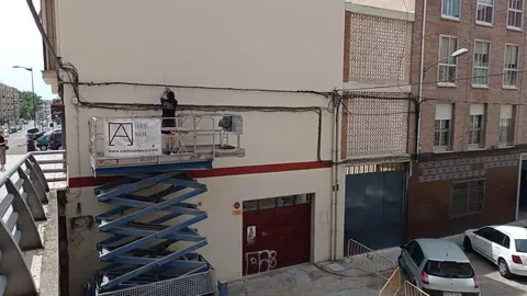 Carlos Adeva en la sede de La Morana