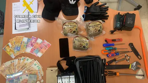 efectos decomisados GC