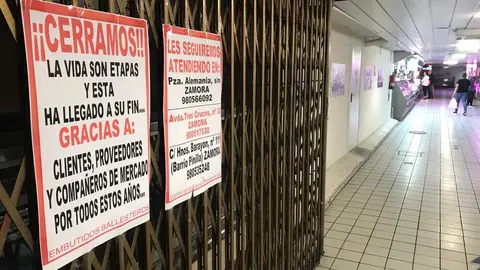 Cierre negocio Mercado de Abastos