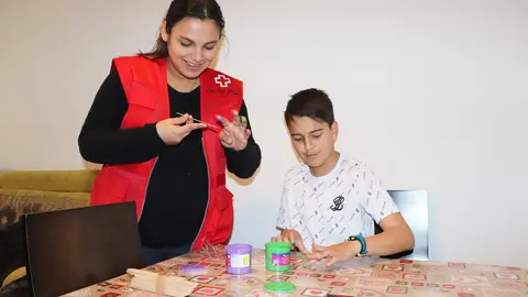 Infancia Hospitalizada cruz roja