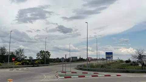 Obras ramal al Centro de Transportes de Benavente