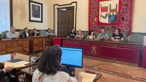 pleno extraordinario del Ayuntamiento de Zamora