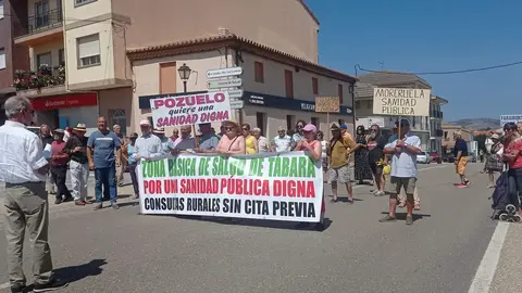 Protesta plataforma Tábara