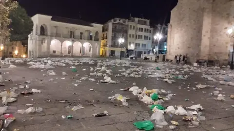 Basura Plaza Mayor