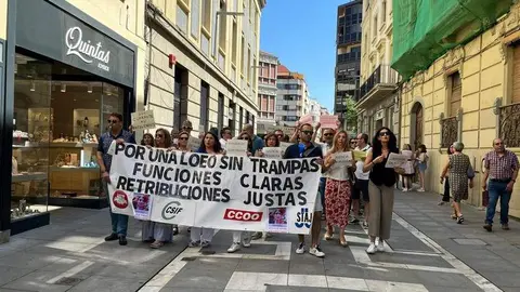 Nueva jornada de huelga de los funcionarios de la Administración de Justicia de Zamora