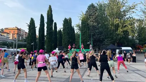 Zamora baila contra el c&aacute;ncer (1)