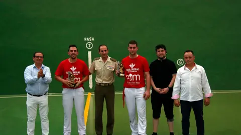 Ganadores del torneo de pelota