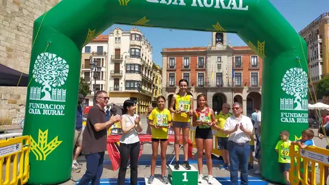 Amaia Mendieta, 3ª sub 14 Cross del Ajo