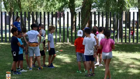 Campamento urbano Benavente. Fotografía: Ayuntamiento de Benavente