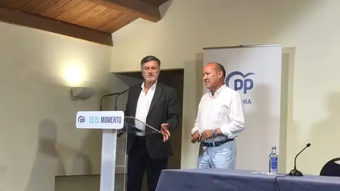 Francisco Vázquez en rueda de prensa en el NH