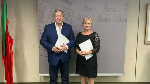 Javier Faúndez y Leticia García