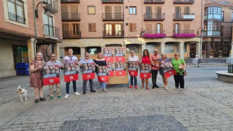 Pegada virtual de carteles PSOE Benavente