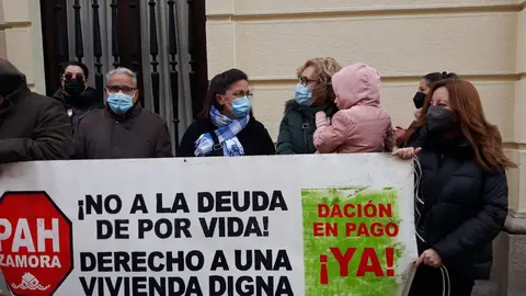 Manifestación PAH Zamora