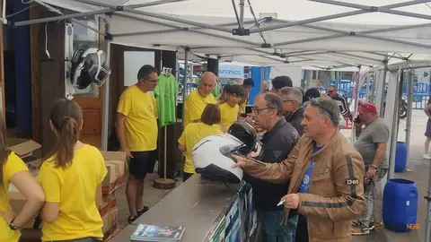 Organización de la concentración motera en el Lago de Sanabria