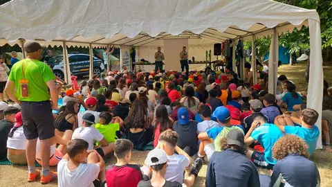 Campamento Diocesano en el entorno del Lago de Sanabria