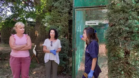 Visita al Centro de Recuperación de Animales Silvestres en Villaralbo