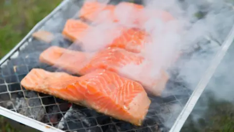 Salmón. Fotografía de archivo