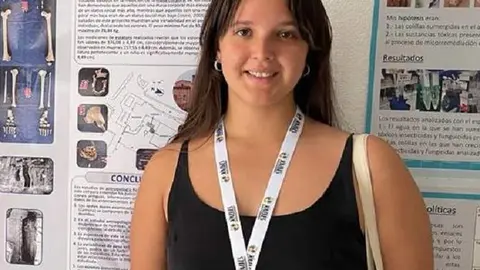 La benaventana Cristina Chamorro del IES Los Sauces, premio de bachillerato de Investigación/Excelencia en Castilla y León