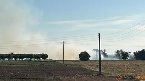 Incendio imagen de archivo