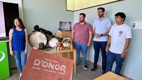 Presentación festival D'Onor