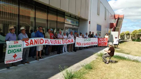 Protesta Sayago. Imagen cedida