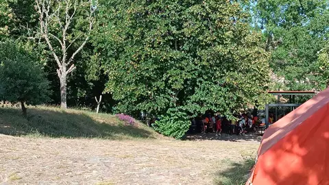 Fotografía de campamentos en la provincia de Zamora
