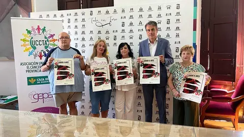 Presentación del festival benéfico “Sabor a Arte”