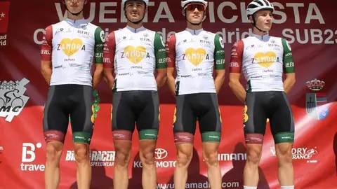 Presentación en Madrid del Zamora Enamora Cycling Team