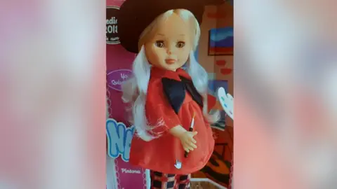 Muñeca Nancy. Fotografía: Policía Nacional