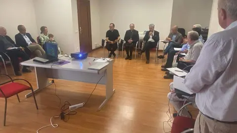 La Diócesis de Zamora recibe  la visita del director general de Patrimonio de la Consejería de Cultura