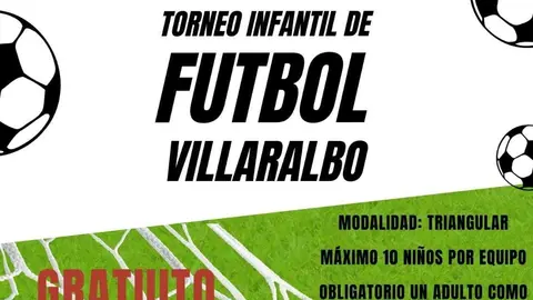 Cartel del torneo triangular