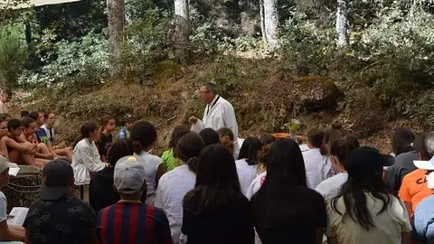Campamento de la parroquía Cristo Rey