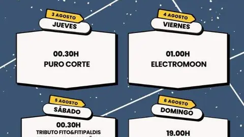 Cartel fiestas Melgar de Tera