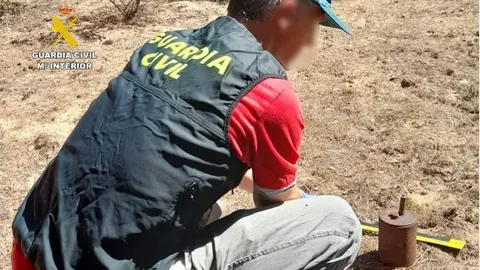 mina antipersonal de SALTO en Montelarreina