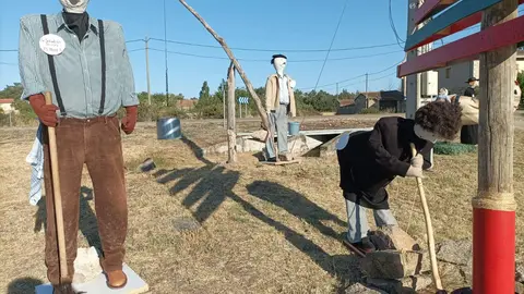 Mayos en Figueruela de Sayago. Fotografía: CEDIDA