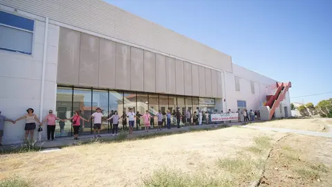 Concentración número 100 de la Plataforma en Defensa de la Sanidad Pública de Sayago. Fotografía: CEDIDA