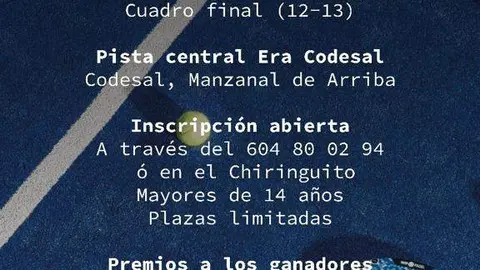 Torneo de pádel