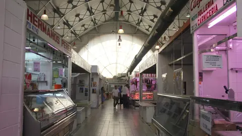 Interior del Mercado de Abastos