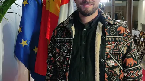 Yeray Pescador, tras su retorno a Castilla y León