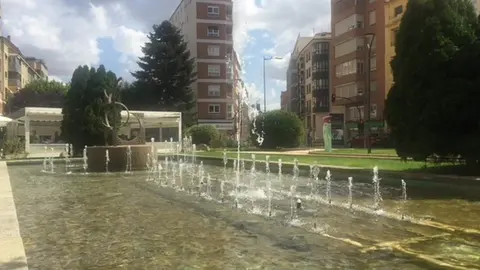 Fuente del parque Eduardo Barrón