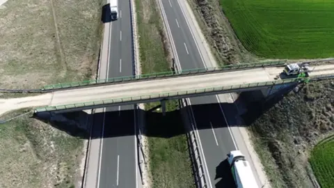 El tramo de la AP-1 adjudicado a Tecopysa es de unos 18 kilómetros.