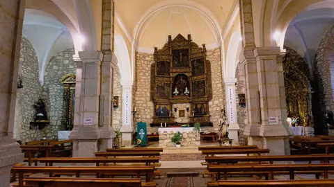 Retablo Mayor de la iglesia parroquial de San Mamés en Burgos. Fotografía: Hispania Nostra