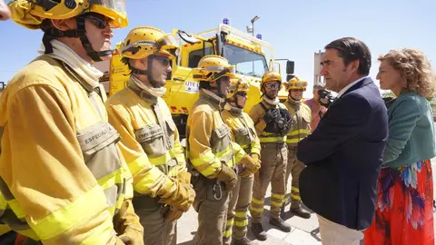 Nuevas brigadas y vehículos autobomba del Operativo de incendios