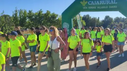 Marcha solidaria, Corrales del Vino