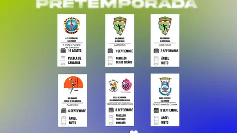 calendario amistosos pretemporada