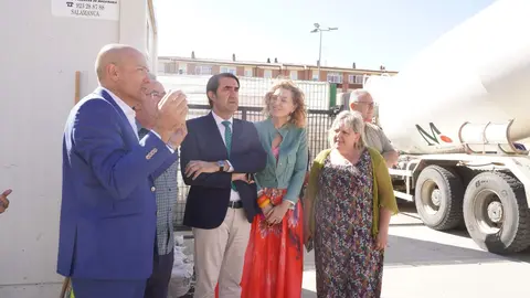 Visita a las obras del Centro Cívico de Zamora