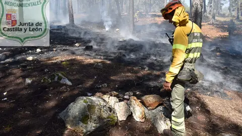 Fuego en Robledo